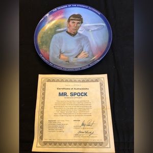 Star Trek TOS - Mr. Spock Plate